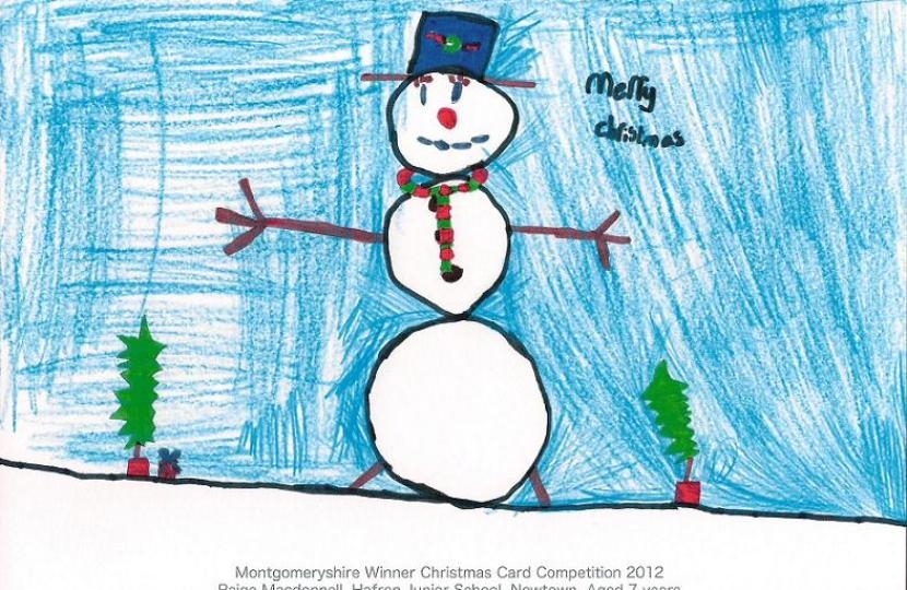 Christmas Card Winner 2012