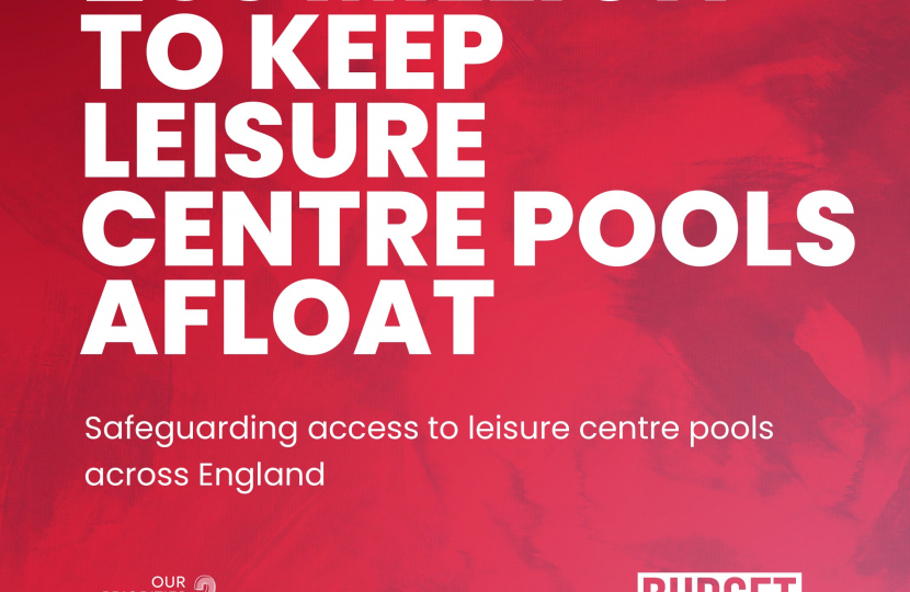 £63m to keep leisure centre pools afloat
