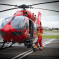 Wales Air Ambulance on the ground.
