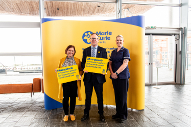 Russell George and Marie Curie Team